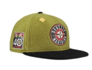Seattle Mariners 40th Anniversary Fleece 59Fifty Fitted Hat by MLB x New Era Right