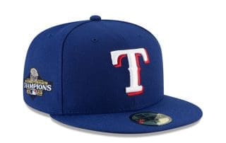 Texas Rangers 2023 World Series Champions 59Fifty Fitted Hat by MLB x New Era