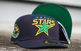 Texas Stars Navy Green 59Fifty Fitted Hat by AHL x New Era