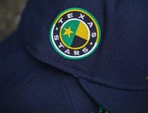 Texas Stars Navy Green 59Fifty Fitted Hat by AHL x New Era Patch