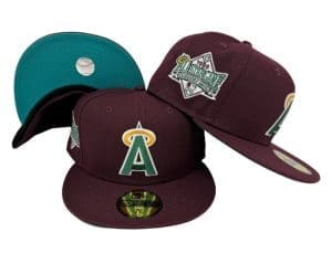 Anaheim Angels 1989 ASG Maroon 59Fifty Fitted Hat by MLB x New Era