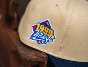 Atlanta Braves 1999 ASG Vegas Gold Navy 59Fifty Fitted Hat by MLB x New Era Patch