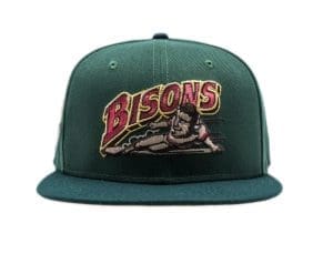 Buffalo Bisons Toronto Blue Jays Patch 59Fifty Fitted Hat by MiLB x New Era Front