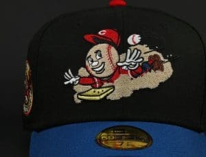 Cincinnati Reds NES Inspired 59Fifty Fitted Hat by MLB x New Era Front