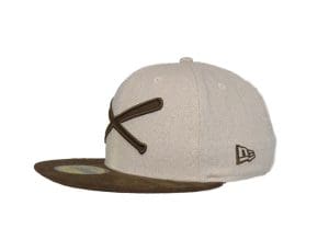 Crossed Bats Logo Hannes B-Day 59Fifty Fitted Hat by JustFitteds x New Era Left