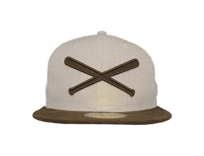 Crossed Bats Logo Hannes B-Day 59Fifty Fitted Hat by JustFitteds x New Era