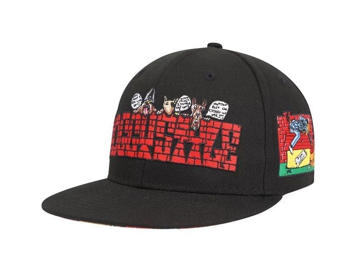 Doggystyle Black 59Fifty Fitted Hat by Death Row Records x New Era