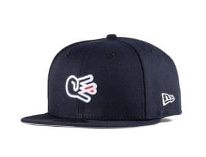 Eastside Love Navy 59Fifty Fitted Hat by Westside Love x New Era