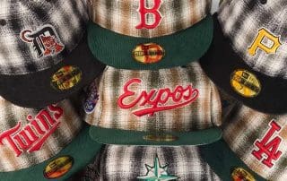 Just Caps Plaid 59Fifty Fitted Hat Collection by MLB x New Era