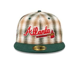 Just Caps Plaid 59Fifty Fitted Hat Collection by MLB x New Era Front