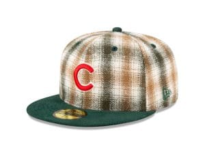 Just Caps Plaid 59Fifty Fitted Hat Collection by MLB x New Era Left