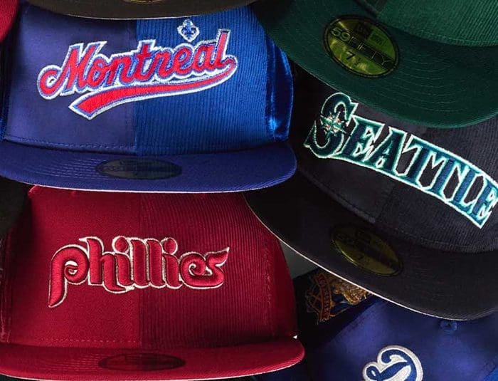 Just Caps Tri-Panel 59Fifty Fitted Hat Collection by MLB x New Era