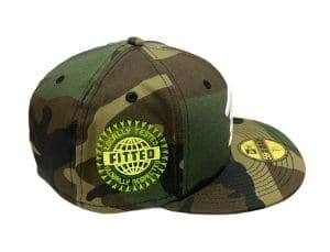 Kalai Global Woodland Camo 59Fifty Fitted Hat by Fitted Hawaii x New Era Patch