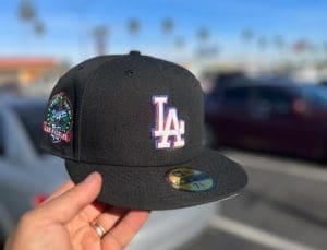Los Angeles Dodgers 50th Anniversary Black 59Fifty Fitted Hat by MLB x New Era
