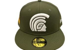 Mua Scholar New Olive 59Fifty Fitted Hat by Fitted Hawaii x New Era