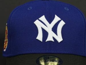 New York Yankees 1932 World Series Royal Black 59Fifty Fitted Hat by MLB x New Era Front