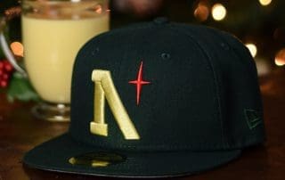 North Star Heritage Dark Green 59Fifty Fitted Hat by Noble North x New Era