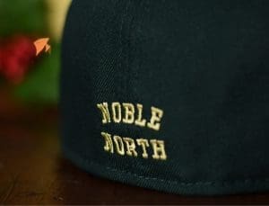 North Star Heritage Dark Green 59Fifty Fitted Hat by Noble North x New Era Back