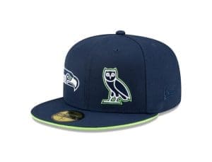 OVO x NFL 2023 59Fifty Fitted Hat Collection by OVO x NFL x New Era Left