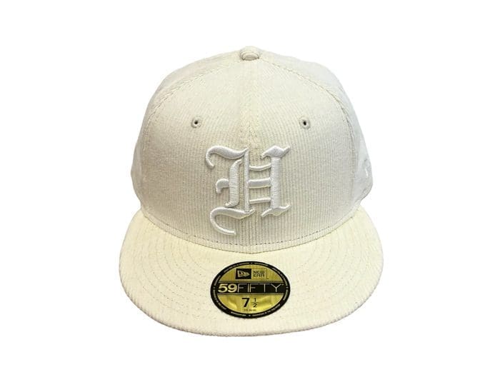 Pride Chrome Corduroy 59Fifty Fitted Hat by Fitted Hawaii x New Era