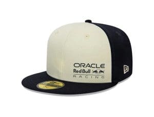 Red Bull Racing Chrome White Navy 59Fifty Fitted Hat by MLB x New Era