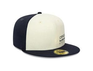 Red Bull Racing Chrome White Navy 59Fifty Fitted Hat by MLB x New Era Right