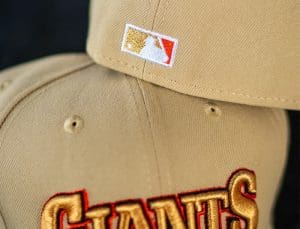 San Francisco Giants 1984 ASG Vegas Gold Black 59Fifty Fitted Hat by MLB x New Era Back