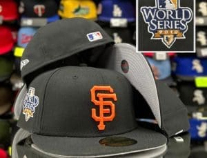 San Francisco Giants 2010 World Series Black 59Fifty Fitted Hat by MLB x New Era