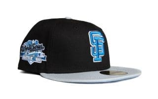 San Francisco Giants Black Ice 59Fifty Fitted Hat by MLB x New Era