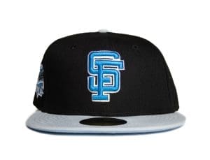San Francisco Giants Black Ice 59Fifty Fitted Hat by MLB x New Era