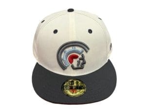 Vanguard Chrome Graphite 59Fifty Fitted Hat by Fitted Hawaii x New Era