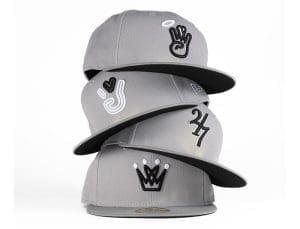 Westside Love Grayscale 59Fifty Fitted Hat Collection by Westside Love x New Era