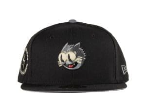 Zeus Black 59Fifty Fitted Hat by Westside Love x New Era Front