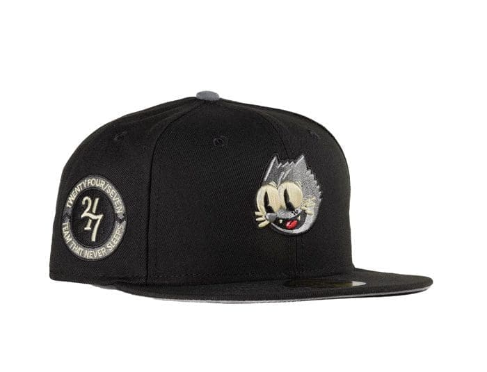 Zeus Black 59Fifty Fitted Hat by Westside Love x New Era