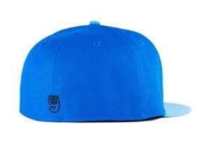 As You Are Blue Light Blue 59Fifty Fitted Hat by Westside Love x New Era Back