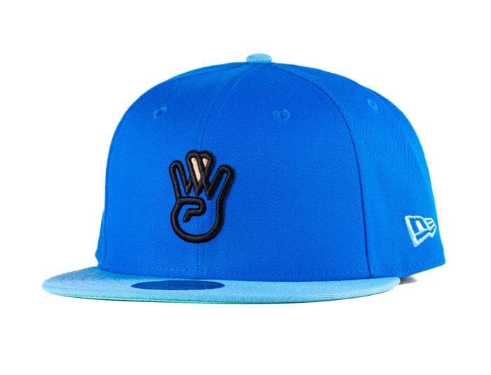 As You Are Blue Light Blue 59Fifty Fitted Hat by Westside Love x New Era