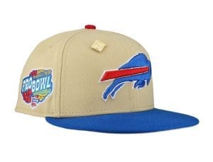 Buffalo Bills 1999 Pro Bowl Vegas Gold 59Fifty Fitted Hat by NFL x New Era