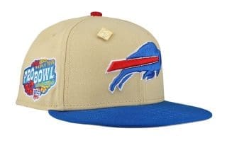 Buffalo Bills 1999 Pro Bowl Vegas Gold 59Fifty Fitted Hat by NFL x New Era