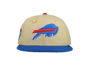 Buffalo Bills 1999 Pro Bowl Vegas Gold 59Fifty Fitted Hat by NFL x New Era Front