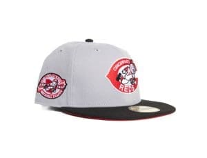 Cincinnati Reds Traditionally Twisted 59Fifty Fitted Hat by MLB x New Era Right