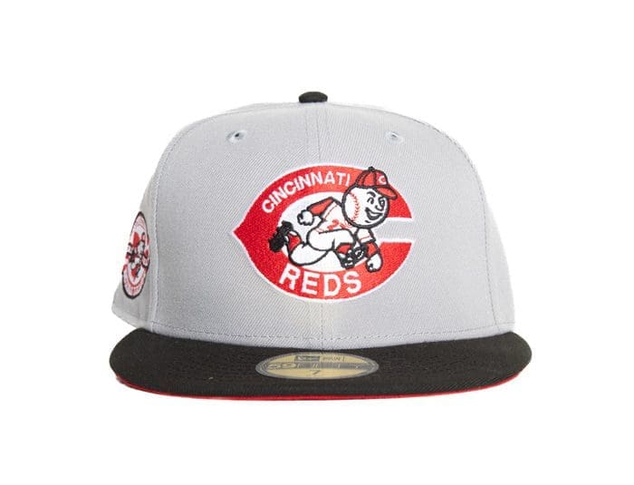 Cincinnati Reds Traditionally Twisted 59Fifty Fitted Hat by MLB x New Era