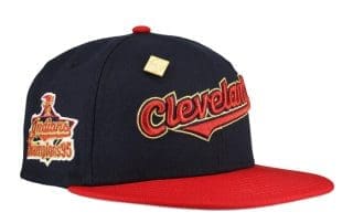 Cleveland Indians 1995 Champions Navy 59Fifty Fitted Hat by MLB x New Era