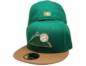 Colorado Rockies Machu Picchu Custom 59Fifty Fitted Hat by MLB x New Era Front