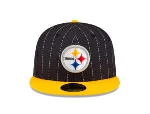 Just Caps NFL Pinstripe 59Fifty Fitted Hat Collection by NFL x New Era Front