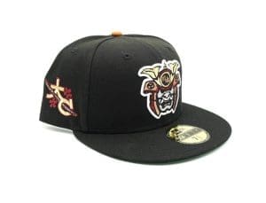 Kawamoto Samurai Black 59Fifty Fitted Hat by The Capologists x New Era Right