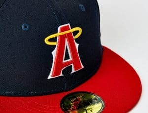 Los Angeles Angels Retro City 59Fifty Fitted Hat by MLB x New Era Front