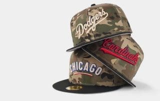 MLB Camo Crown 59Fifty Fitted Hat Collection by MLB x New Era
