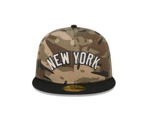 MLB Camo Crown 59Fifty Fitted Hat Collection by MLB x New Era Front