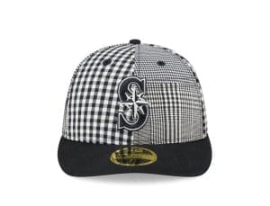 MLB Patch Plaid Low Profile 59Fifty Fitted Hat Collection by MLB x New Era Front