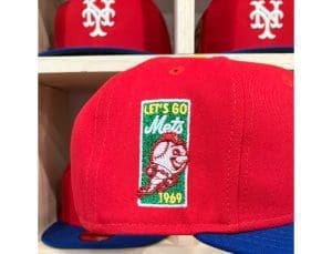 New York Mets 1969 Let's Go Mets 59Fifty Fitted Hat by MLB x New Era Patch